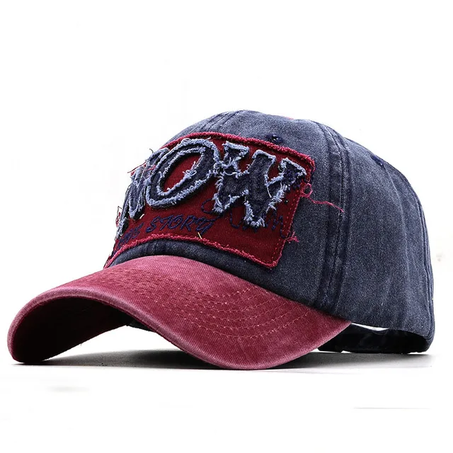 Hot Sale WOW Letter Baseball Cap For Women Men Snapback Bonnet Adjustable Summer Sun Visors Retro Washed Cotton Dad Trucker Hat_voghion.com
