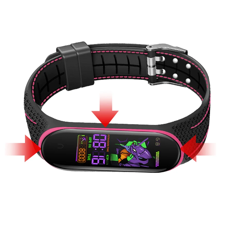 Double Line Strap For Xiaomi Mi Band 5 4 3 5 6 7 Replacement
