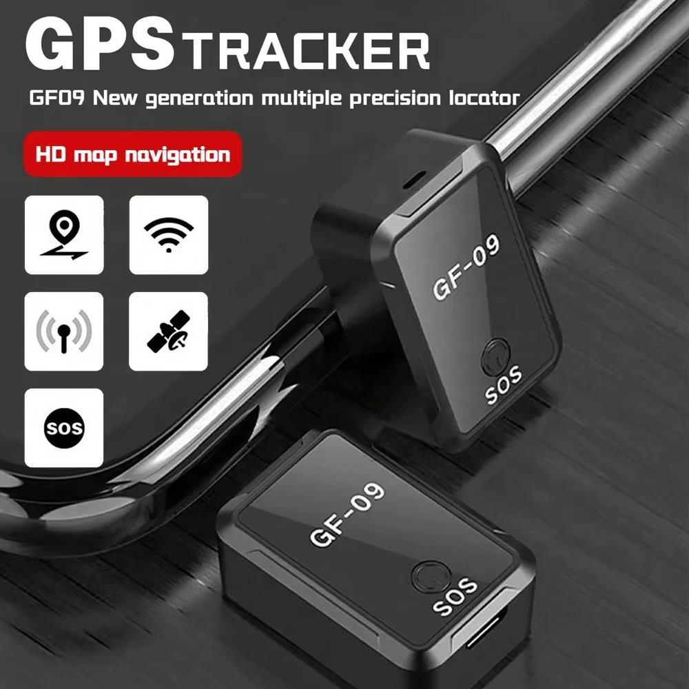 GPS Tracker Strong Magnetic Car Tracking Anti-Lost Anti-Theft Equipment Mini Portable Precise Positioning GPS Locator