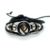 Game Leather Bracelets Valorant Astra Killjoy Jett Sova Cypher Women Man Snap Button Bracelet & Bangles for Fans Gift 1