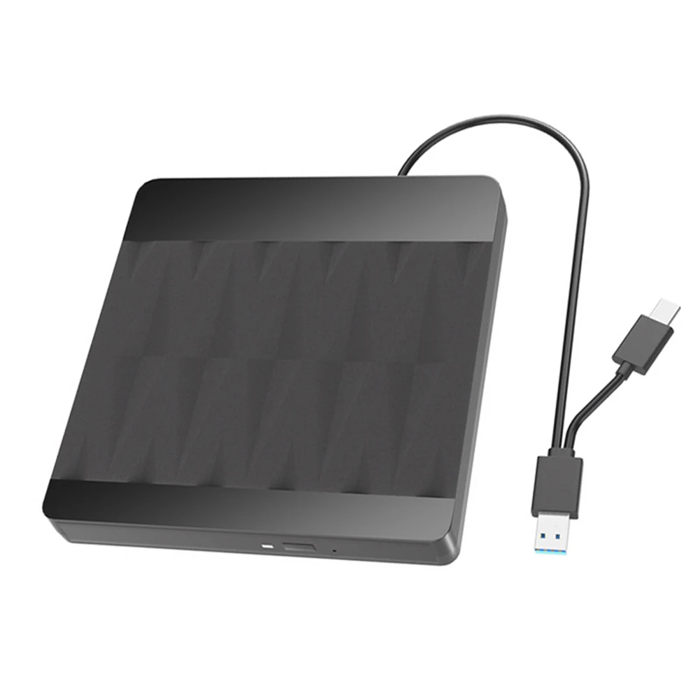 CD 버너 USB 3.0 C 타입 외장 광학 드라이브, 플러그 앤 플레이 CD 녹음기, 무료 드라이브, DVD CD 플레이어, 컴퓨터 태블릿 데스크탑용