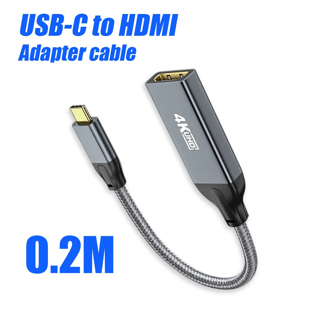 Premium 4K USB-C to HDMI Cable Adapter with HDR10 Support