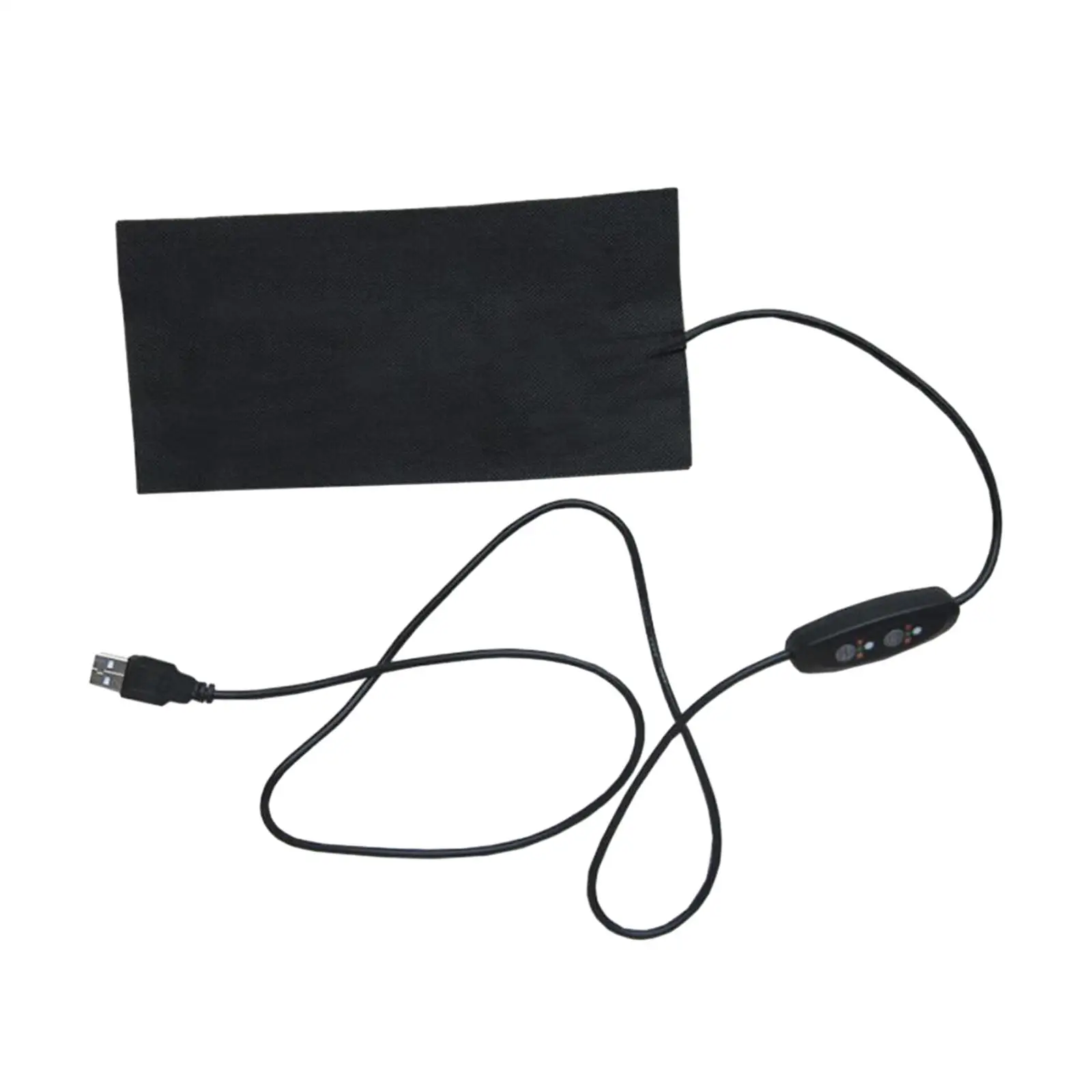 USB Thermostat Heat Preservation Plate, Lunch Box Heating Pad, Temperature Adjustment Warmer Food Plate for Lunch Bag Picnic