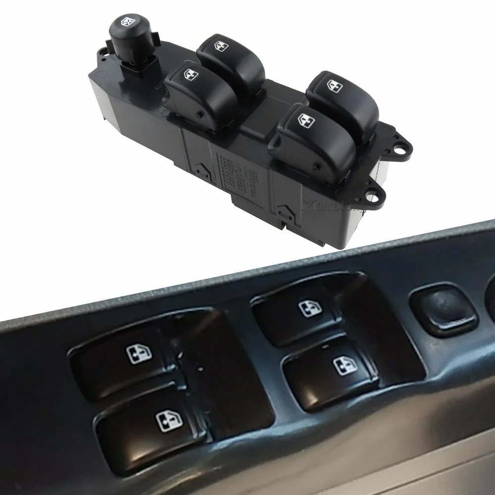 

96269354 для DAEWOO NUBIRA, высокое качество, красная лампа, левая сторона водителя, главный переключатель электроприборов дверей и окон, автомобильные аксессуары 96190771