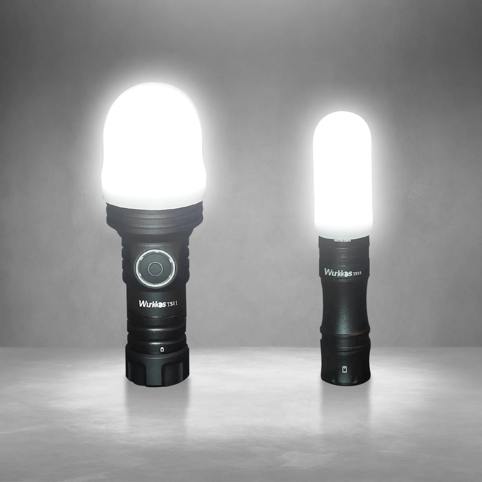 Tent Lighting Wurkkos White Diffuser for TS10 TS11 TS22 WK40 TS32 Soft Composite Materials Reading Hiking Tent Lighting with Malleability