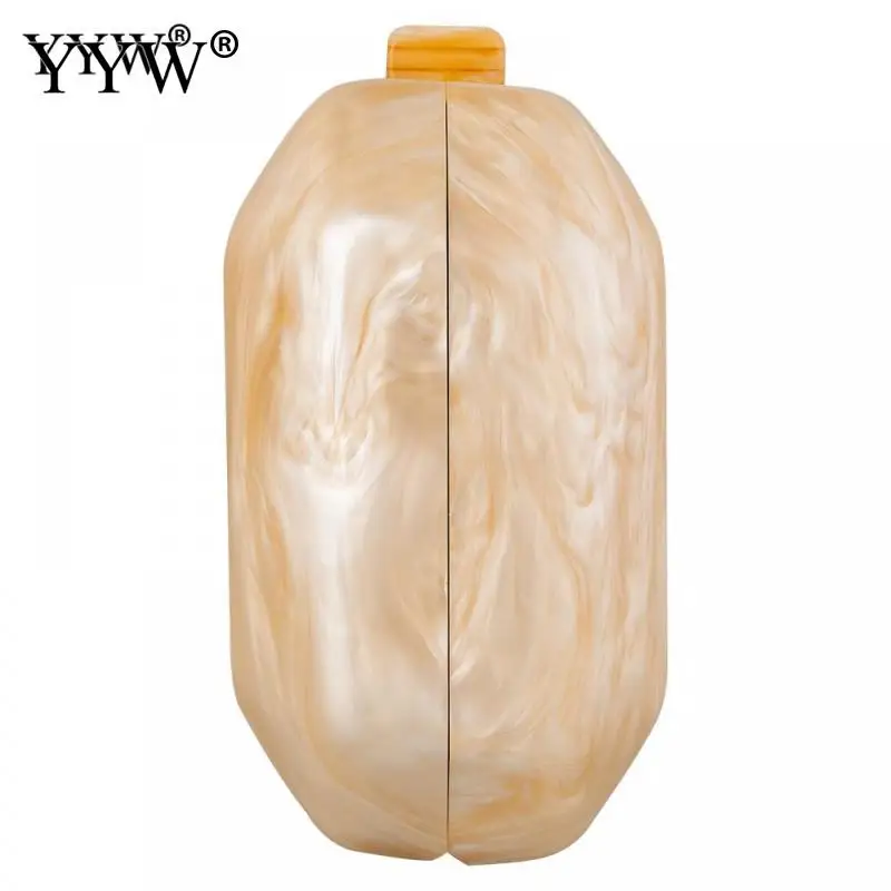 Women Clutch Bags Green Beige Acrylic Luxury Elegant Party Evening Bag Woman Casual Cute Box Mini Designer Handbags Purse Wallet