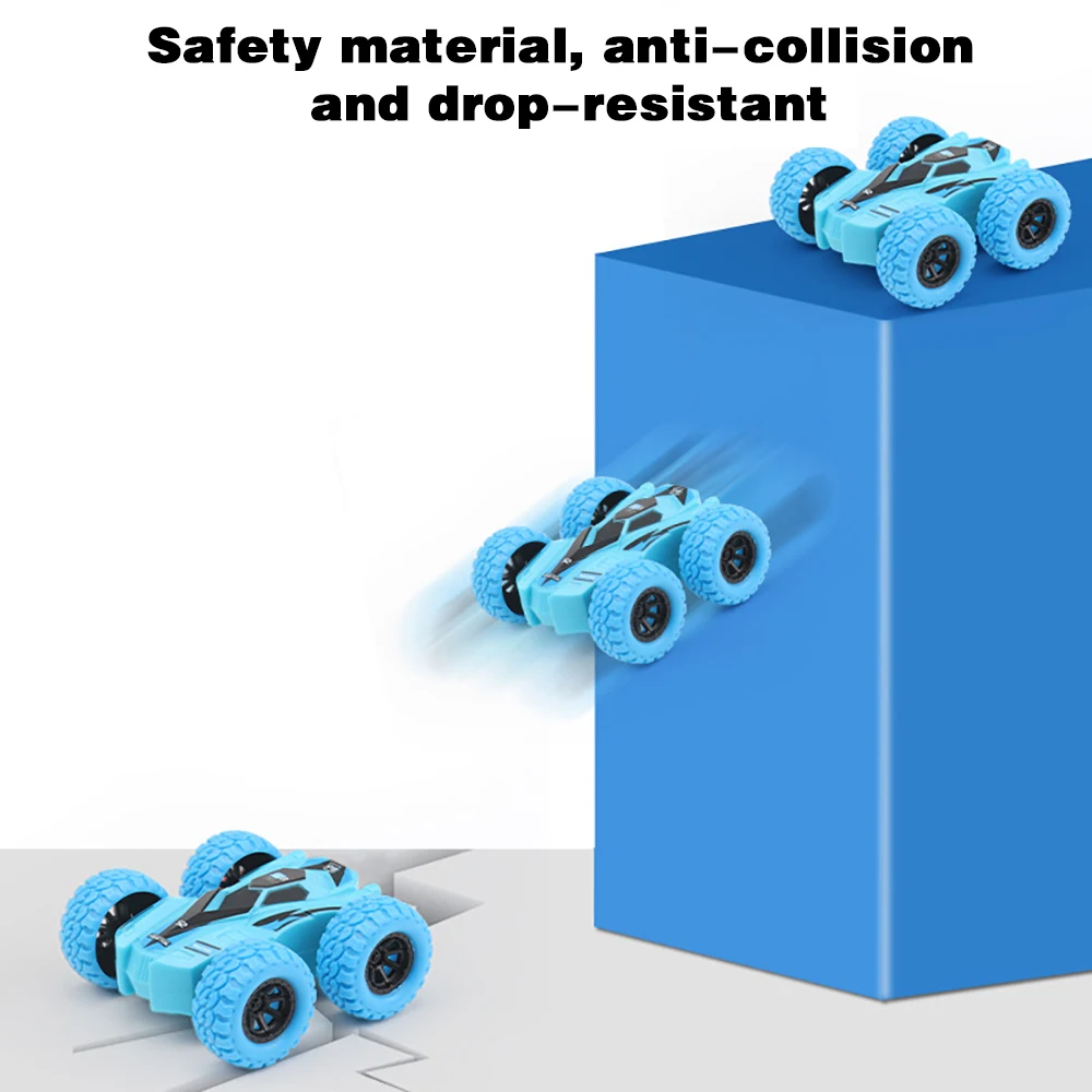 Mini Double-side Inertial Car Stunt