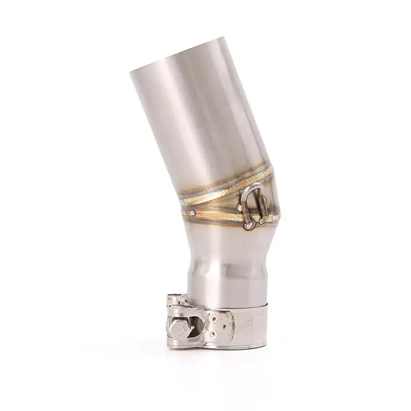 Middle Tube For Kawasaki Versys 250 300 Motorcycle Exhaust Muffler Mid Pipe Stainless Steel Connect 51MM Tips Any year - Image 4