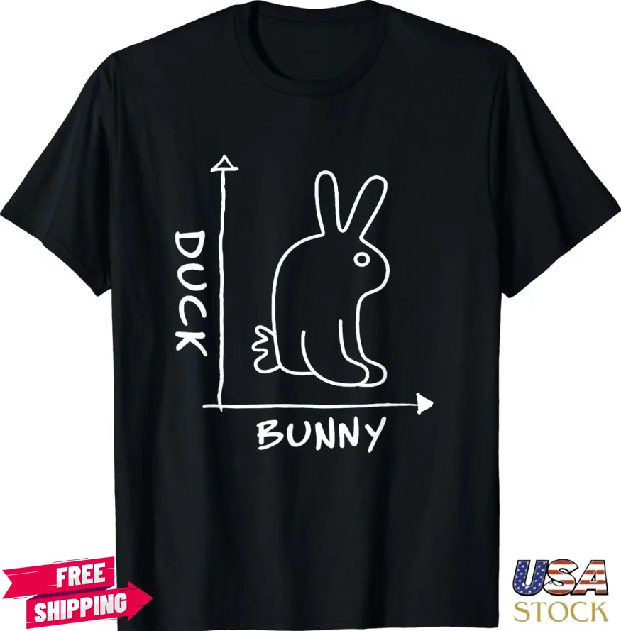 

Funny Science Nerd Duck Bunny Rabbit Physics Chart Unisex T-Shirt