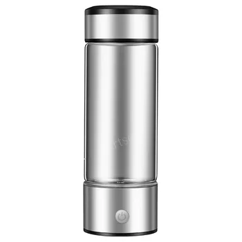 Japanese Titanium Quality Hydrogen-Rich Water Cup Ionizer Maker/Generator Super Antioxidants ORP Hydrogen Bottle 420ml