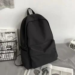 Versatile Unisex Backpack - High Quality, Large Capacity, Waterproof Travel Bag made of Washable Nylon (Black)