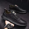 Quality Men's Shoes Leather Casual Shoes for Men Soft Sole Comfortable Shoes Versatile Male Work Shoes Trend Retro Shoes Men 5