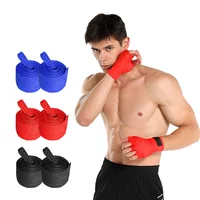 2PCS 1.5/2/3/5M Boxing Training Bandages Cotton Sports Bandages Sanda Kick Boxing Mma Hand Gloves Wraps Belt Boxing Sports Strap 2