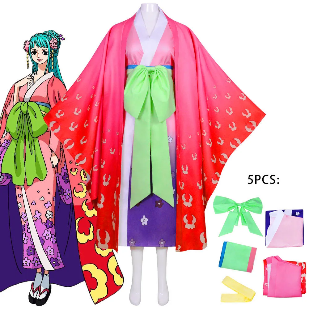 

Japan Anime Kozuki Hiyori Princess Dress Kimono Halloween Carvinal Party Cosplay Costume For Women