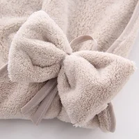 Bowknot Hand Towels for Kitchen Bathroom Coral Velvet Microfiber Soft Quick Dry Absorbent Cleaning Cloths Home Sauna Terry Towel 6