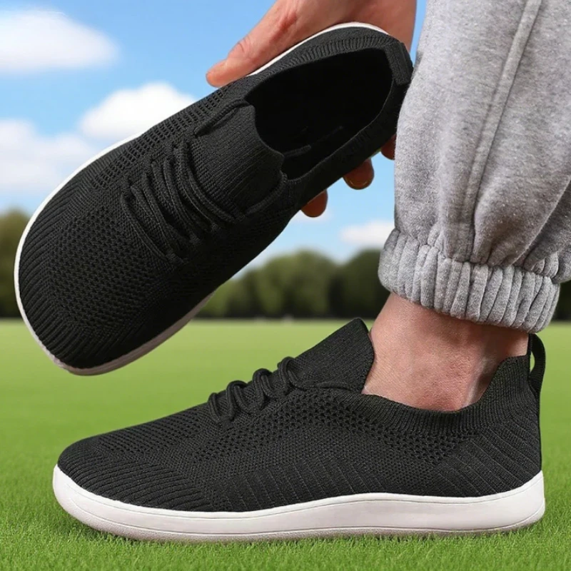 Outdoor Men's Wide Toe Shoes New Breathable Non Slip Sneakers Minimalist Casual Non Slip Walking Shoes Hot Selling Free Shipping