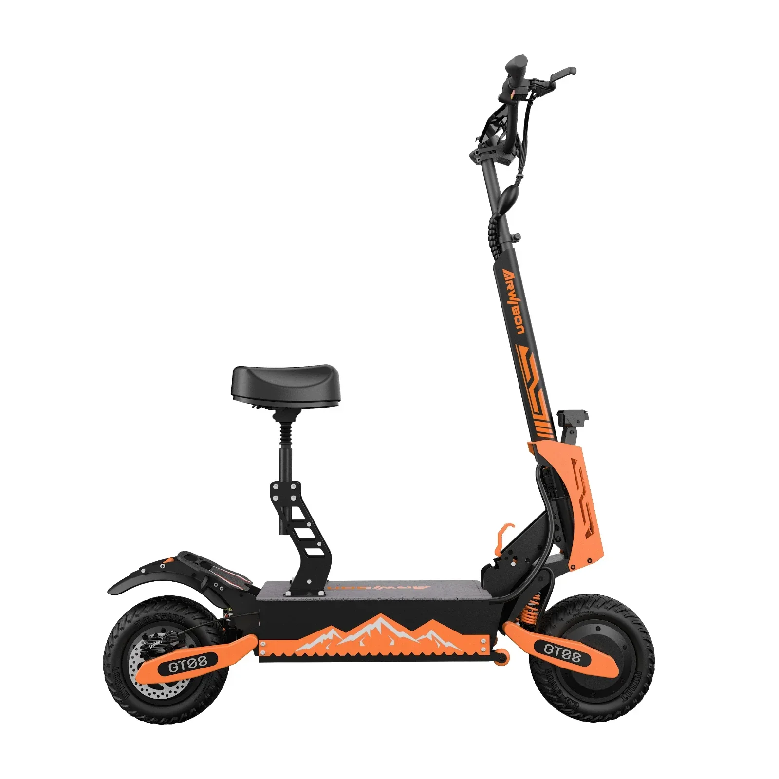 Electric scooter 6000W Powerful motor high-speed scooter 60v27ah Battery 11in Adults off-road vacuum tires remote E