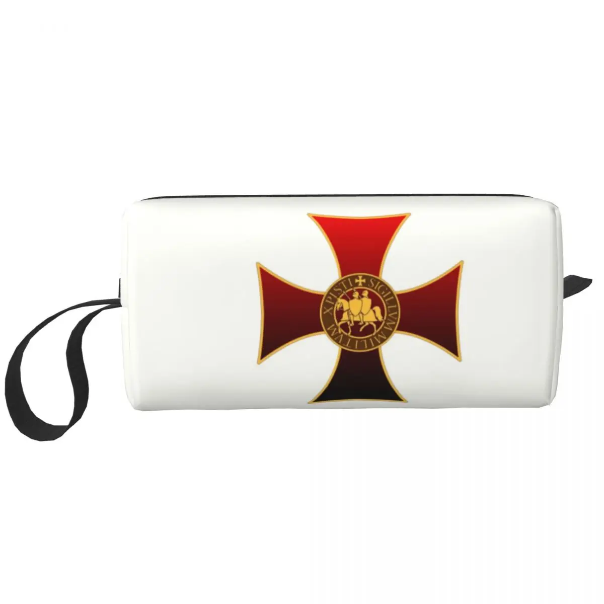 

Пользовательские Рыцари Templar Seal Cross сумочка для женских туалетных принадлежностей крестовый органайзер для косметики женский косметический набор для хранения