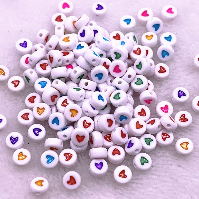 7x4mm Multicolour Oval Shape Letter Acrylic Loose Spacer Beads for Jewelry Making DIY Handmade Bracelet Accessories