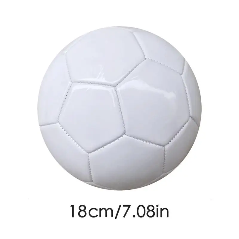 Creative DIYs Graffiti Football White Ball 18/21.5/20cm Soccer Enhance Parent-child Interaction For Kids Adult Friendship Gifts
