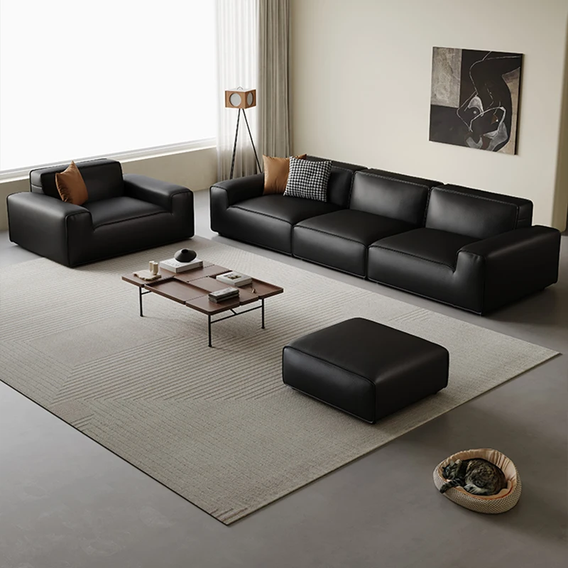 

Comfortable Modern Set Couch Sectional Luxury Relax Single Sofa Office Leather Elegant Muebles Para El Hogar Furniture Home