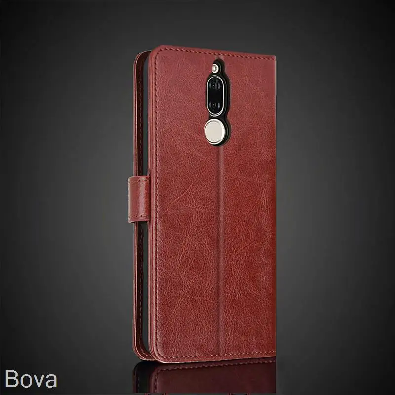 Luxurious Leather Flip Wallet Case - Retro Card Holder & Phone Cover