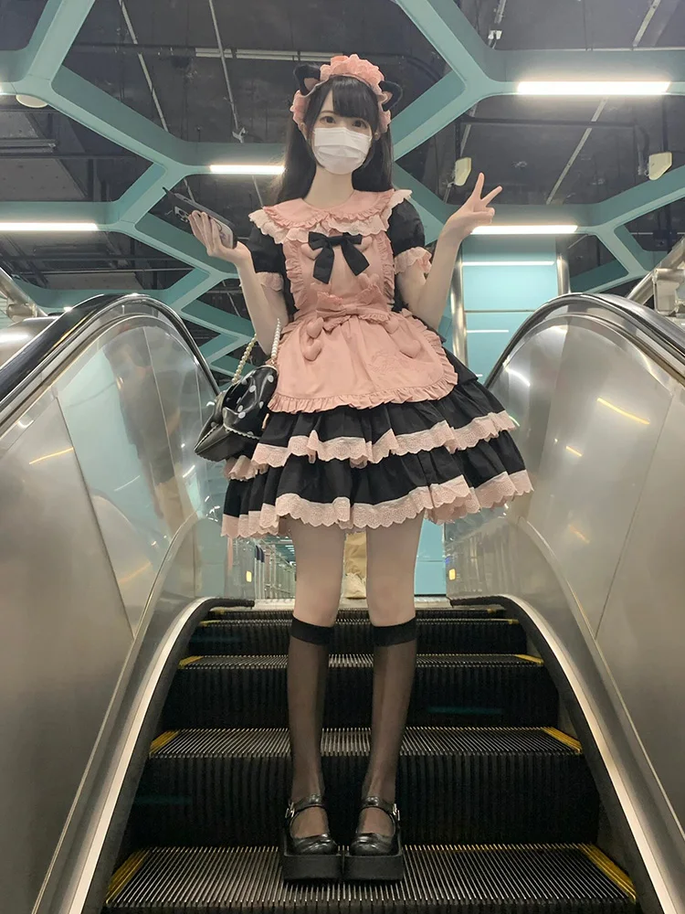 Heavy Industry Elegant Lolita Dress Maid Style Pettiskirt
