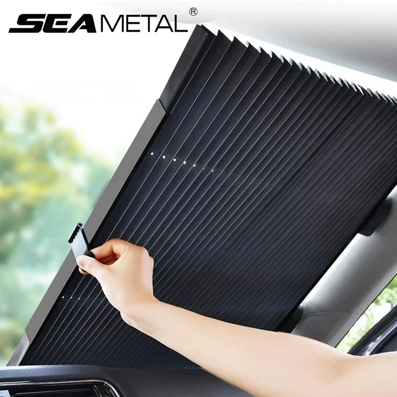 Reflective Aluminum Car Windshield Sun Shade with Suction Cup