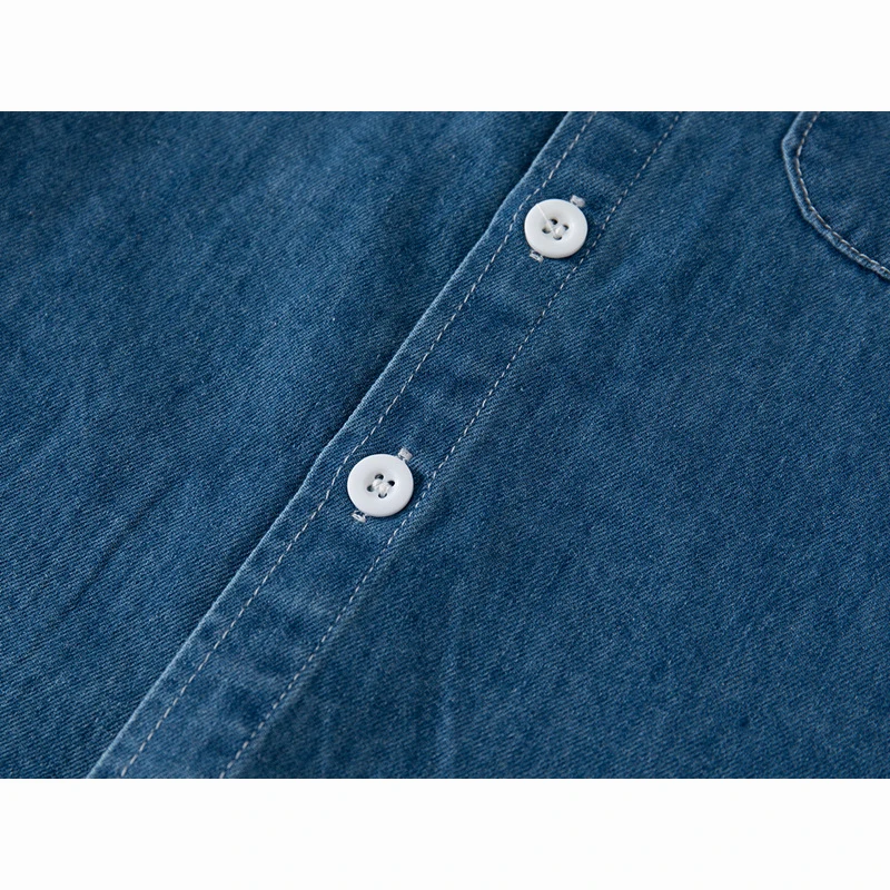 Fashion Jean Shirts for Baby Boys Children Spring Autumn Full Sleeve Denim Jackets Kids Lapel Shirt Coat 2 Colors Baby Clothes