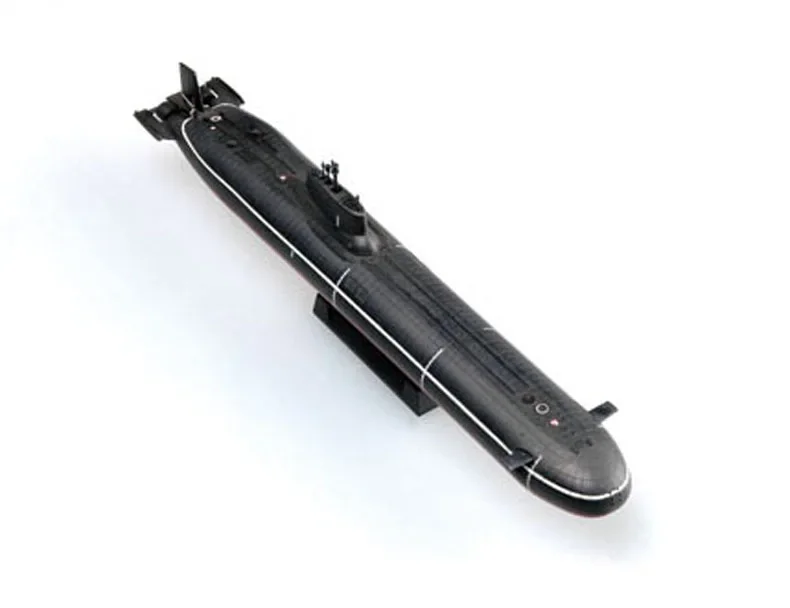 Submarine assembly kit 87019 Static Scale Model 1:700 Russian Navy Typhoon Class Submarine Assembly Model Buidling Kits
