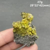 Natural Pyromorphite mineral specimen + healing quartz crystals and stones rock gemstone 4