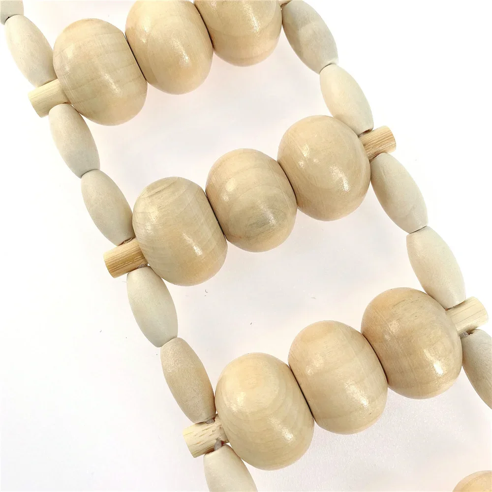 Wood Back Massage Roller Rope Wood Therapy Cellulite Massage Tools Self Tools Neck Leg Back Pain Relief cellulite massager roller,massage roller,roller massager,massage tool