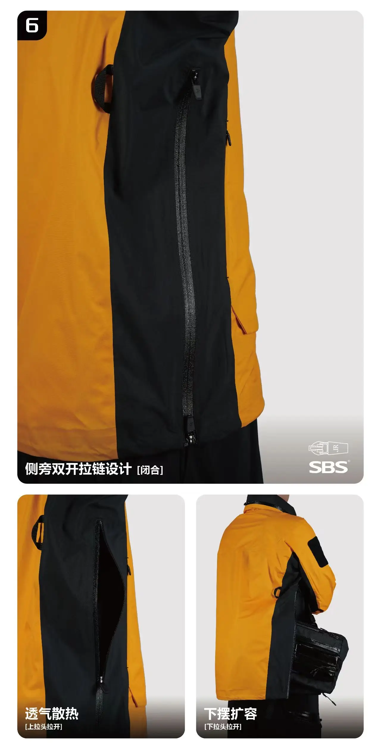 Reindee Lusion 25aw All enviroment hard shell jacket multipocket patch pad dwr coating waterproof material techwear