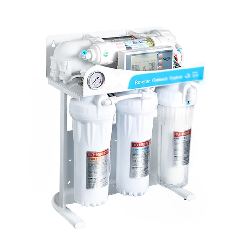 

400G 600G Level 5 Filtering Ro Reverse Osmosis System Filter System Aquarium Filter System Smart Auto Water Purifier 100-240V