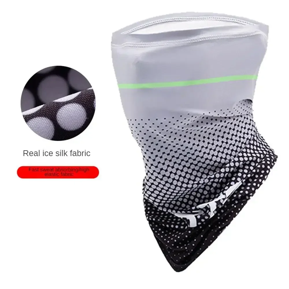 Bandana Scarf Hiking Scarves Bandana Neck Warmer Face Mask Scarf Hiking Scarf Magic Scarf Riding Mask Sun Protection Scarf Ice Silk Cycling Face Mask Absorption Hiking Camping Neck Tube Scarf Bandana Motorcycle Magic Scarf Headscarf Men