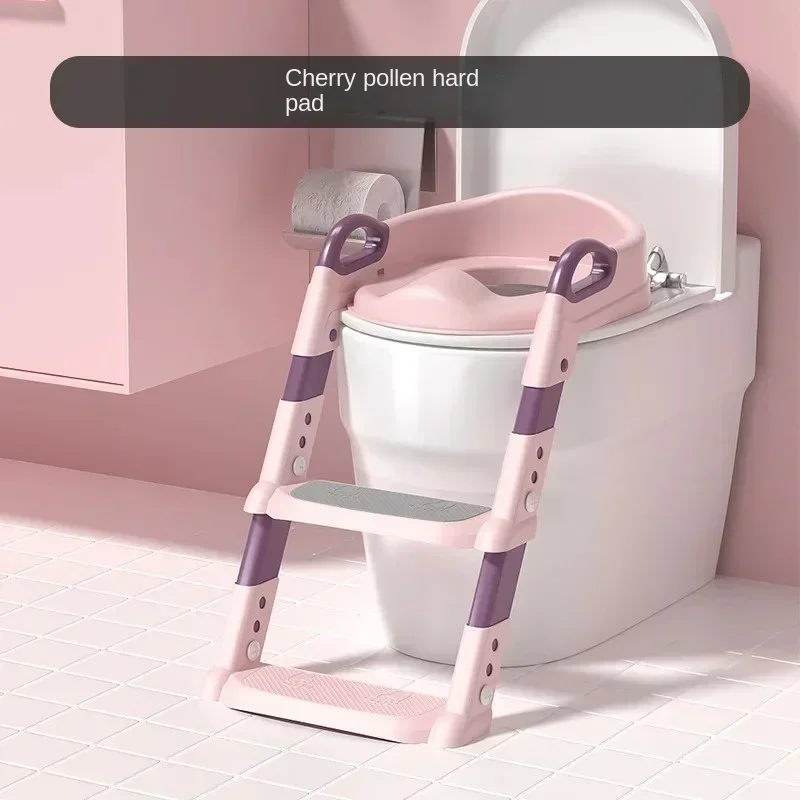 New Stepped Children's Toilet Foldable Foot Stool Multi-functional Toilet Boy Girl Baby Toilet Training Potty Ladder for Kids 6