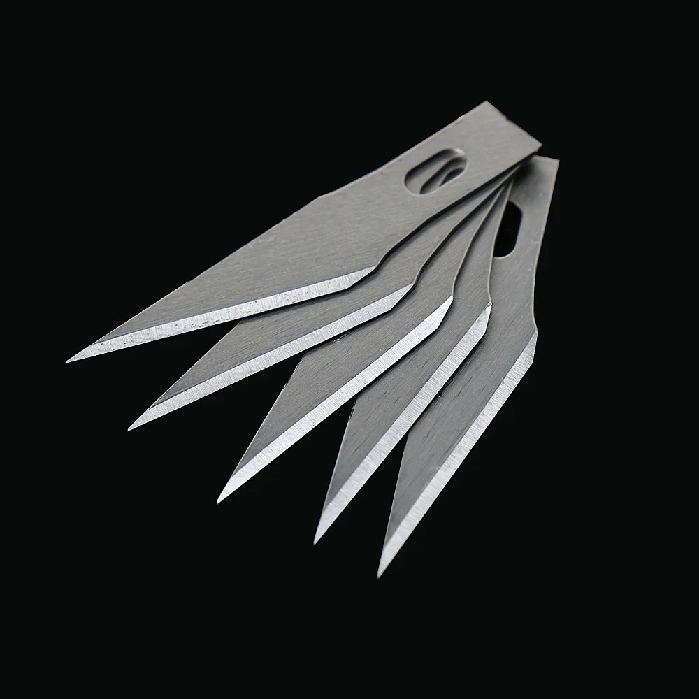 1 Set Craft Cutter With 5Pcs Blade Craft Engraving Phone Repair Cutter T-wf 