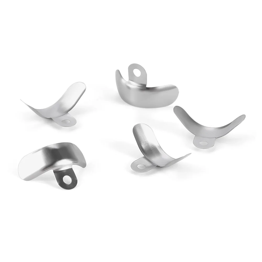 50 個歯科マトリックスバンド断面輪郭金属マトリックス歯の交換歯科材料