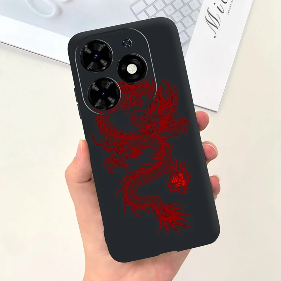Sunflower Pattern Soft Silicone TPU Jelly Phone Case - Fashionable Protective Bumper Cover