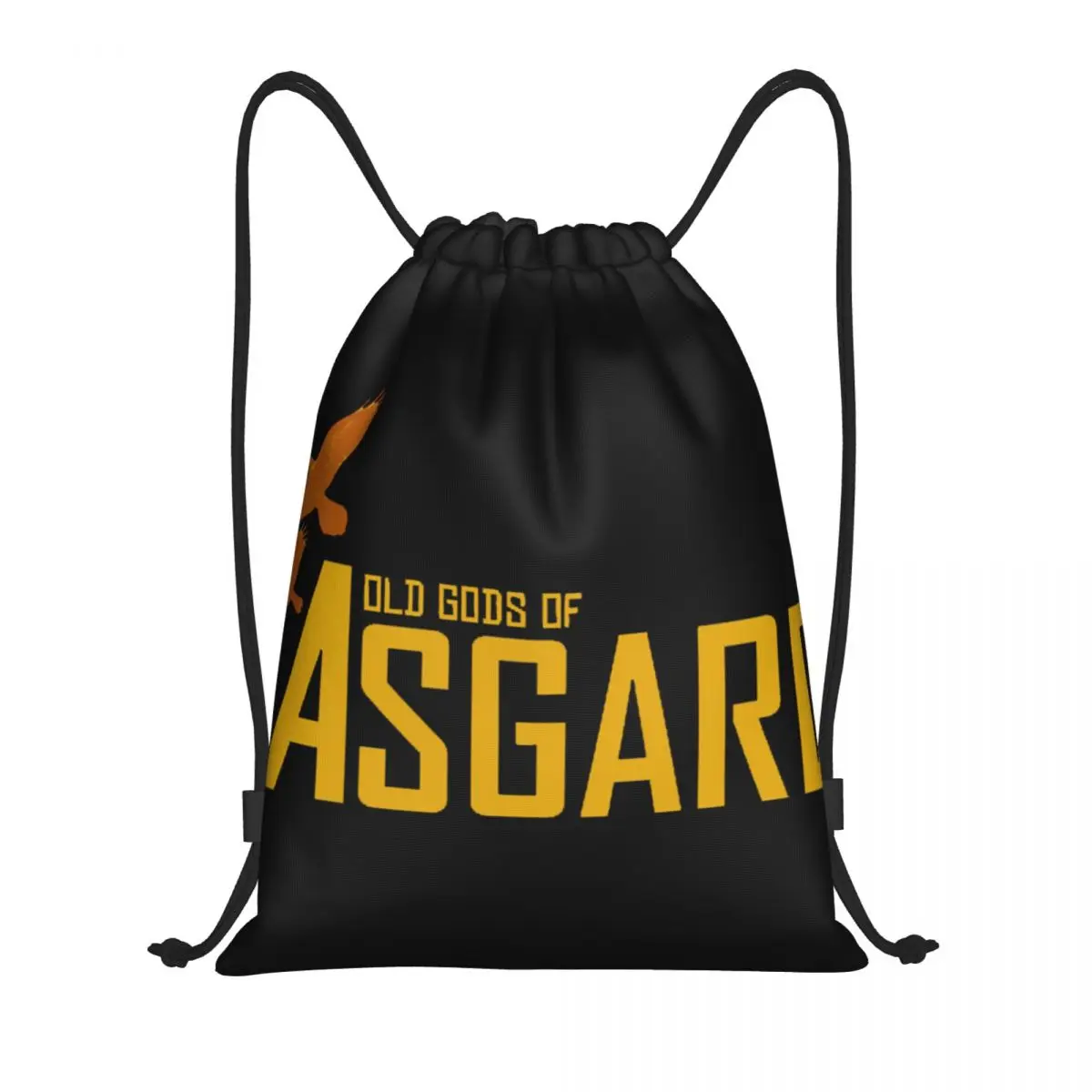 Old Gods Of Asgard Multi-function Portable Drawstring Bags Sports Bag Book Bag For Travelling