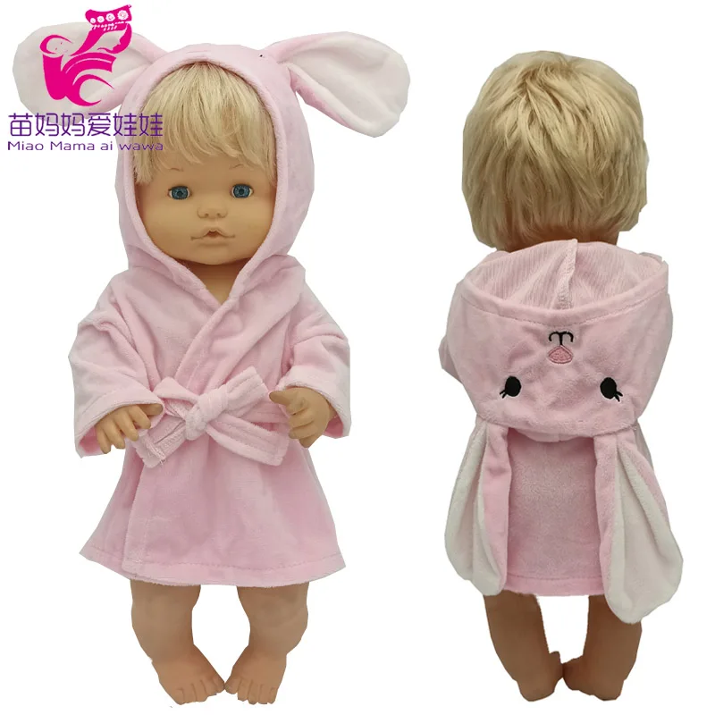 38 Cm Nenuco Doll Lion Bathrobe Ropa Y Su Hermanita Reborn Baby Doll Clothes Costumes Birthday Gifts