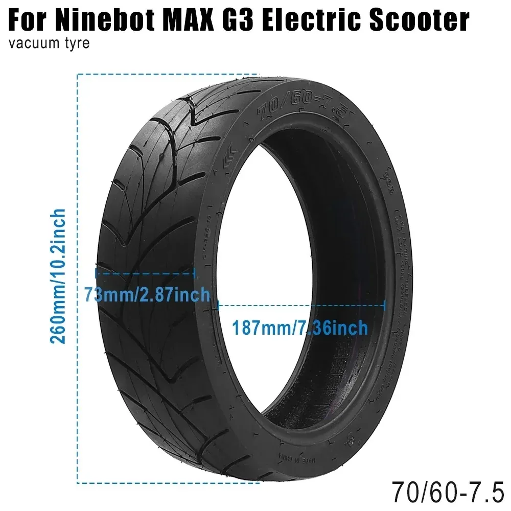 Für Ninebot MAX G3 Elektroroller Zubehör: Controller, Geschwindigkeitskabel, Vakuumreifen, Naben-Scheibenbremsbeläge, Kennzeichenhalterung – Detail 15