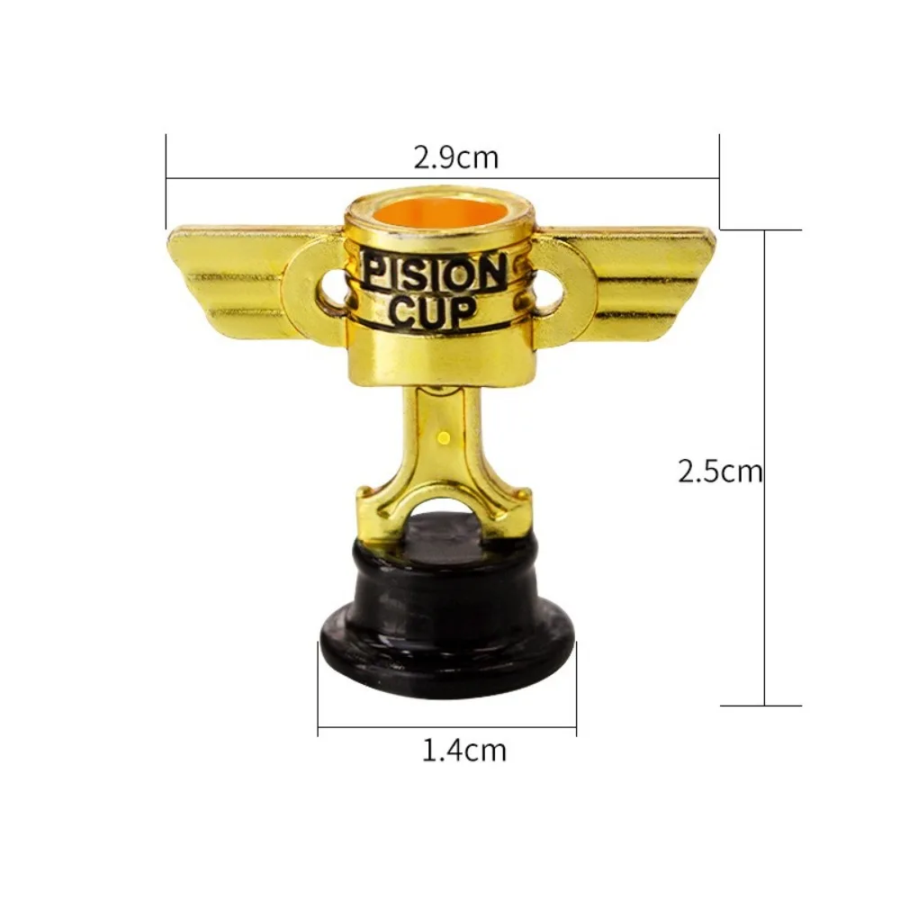 Model PISTON CUP Sports Games Plastic Small Prize Cup Champion Competition Winner Award Trophy Toy for Team Sport Competition
