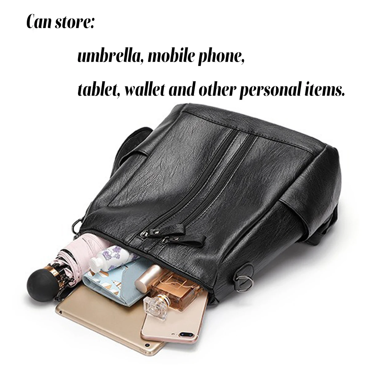 Women's Fashion Casual Backpack Small Lightweight Cute Daily Travel Bag For College School Commute Outdoor Shoulder Bag - 3