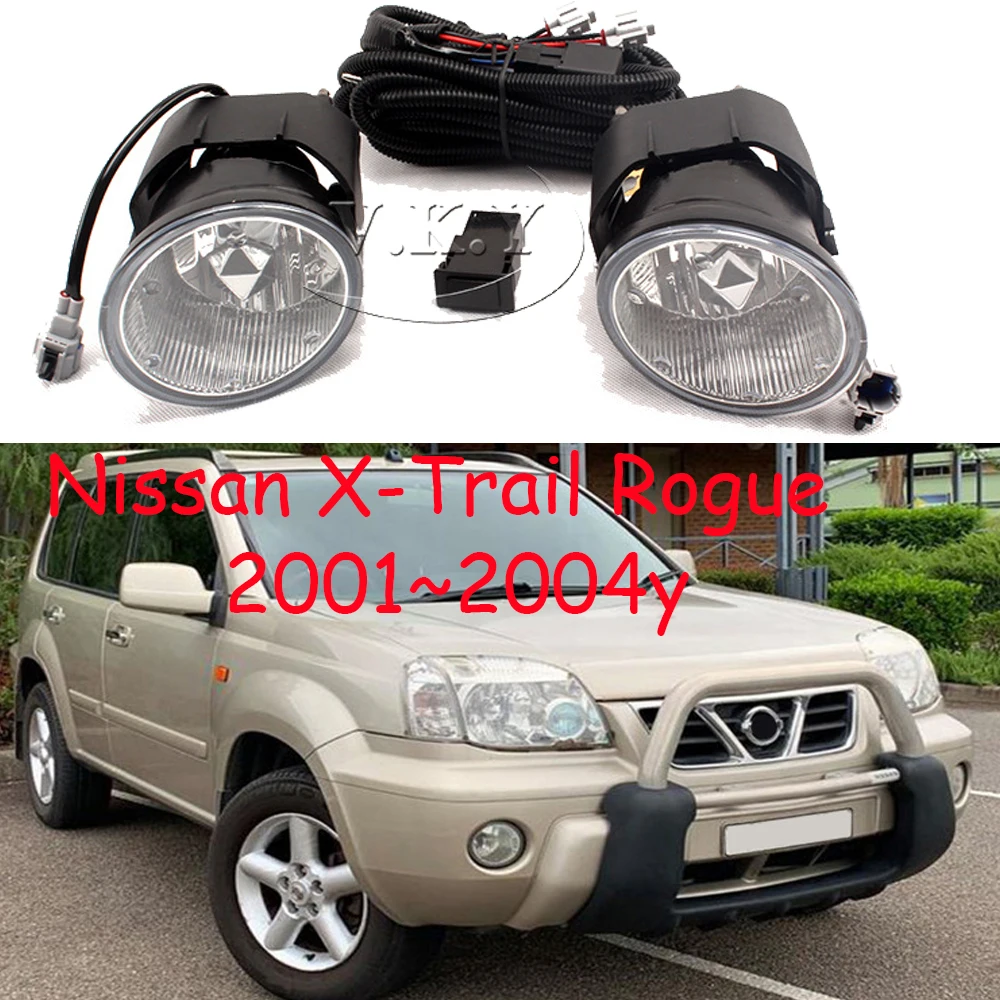 

Car Bumper Rogue Headlight For Nissan X-Trail Fog Light 2001~2004y Xtrail Car Accessories Halogen Bulb Auto X-Trail Headlamp