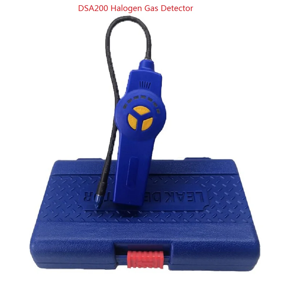 Tanie DSA-200 gaz halogenowy detektor, Alarm Freon CFC HFC HCFC wycieku czynnika chłodniczego Monitor analizator
