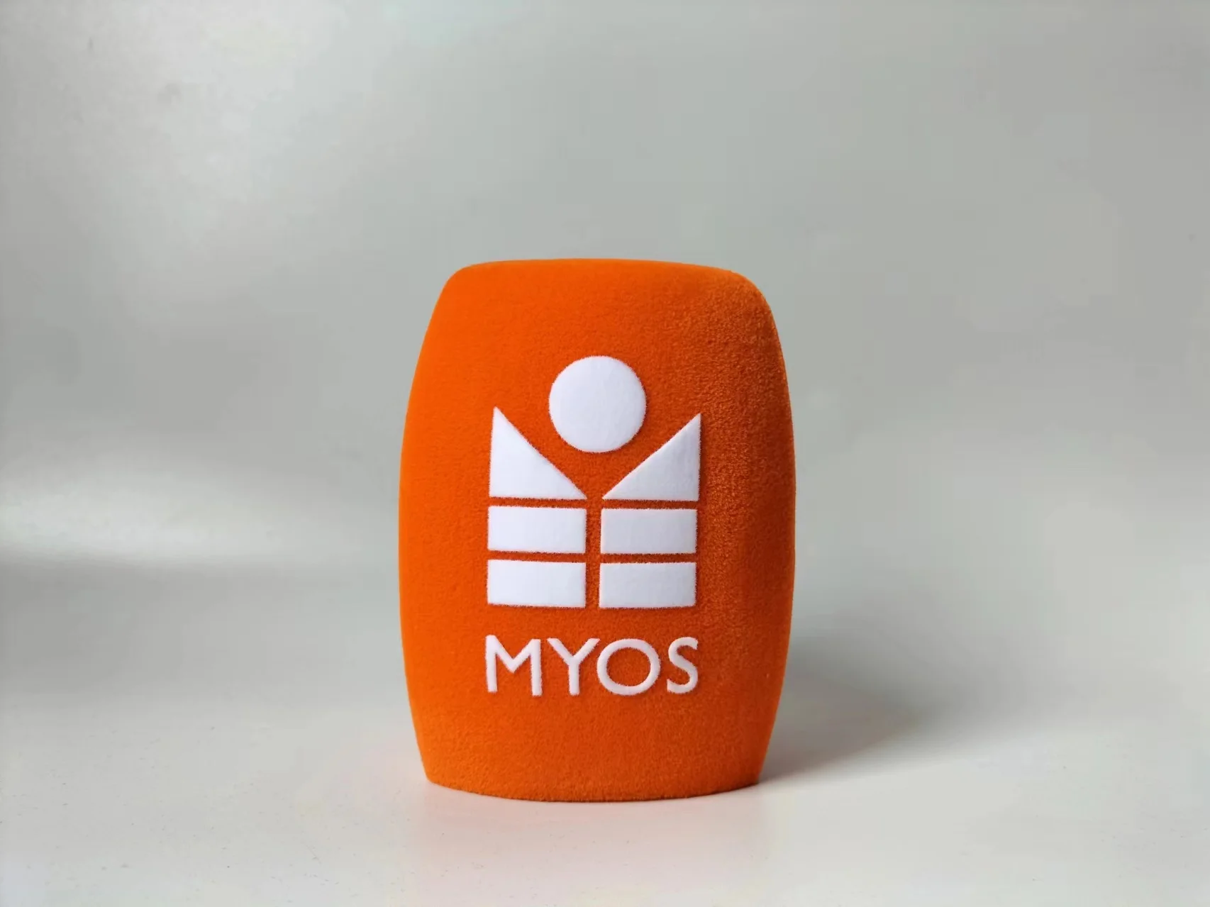 플로킹 마이크 커버 인쇄 로고 마이크, 커스텀 로고 윈드 스크린, 커스텀 윈드 ..