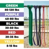 5~120lbs Fitness Resistance Band Boxing Agility Training Workout Gym Equipment Yoga Pilates Accessories Rubber Band Home Gym 1