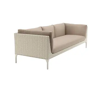 Combinazione di divani in rattan per mobili da esterno Soggiorno terrazza da giardino in rattan Rattan impermeabile