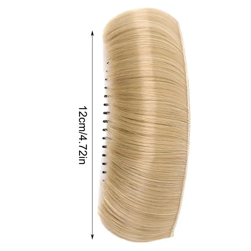 Clip Bun Invisible False Synthetic Hair Base Bump Fluffy Hair Pad Styling Insert Tool Volume Fluffy Increased Pad